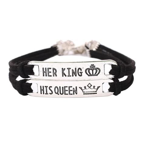 lover bracelet his queen